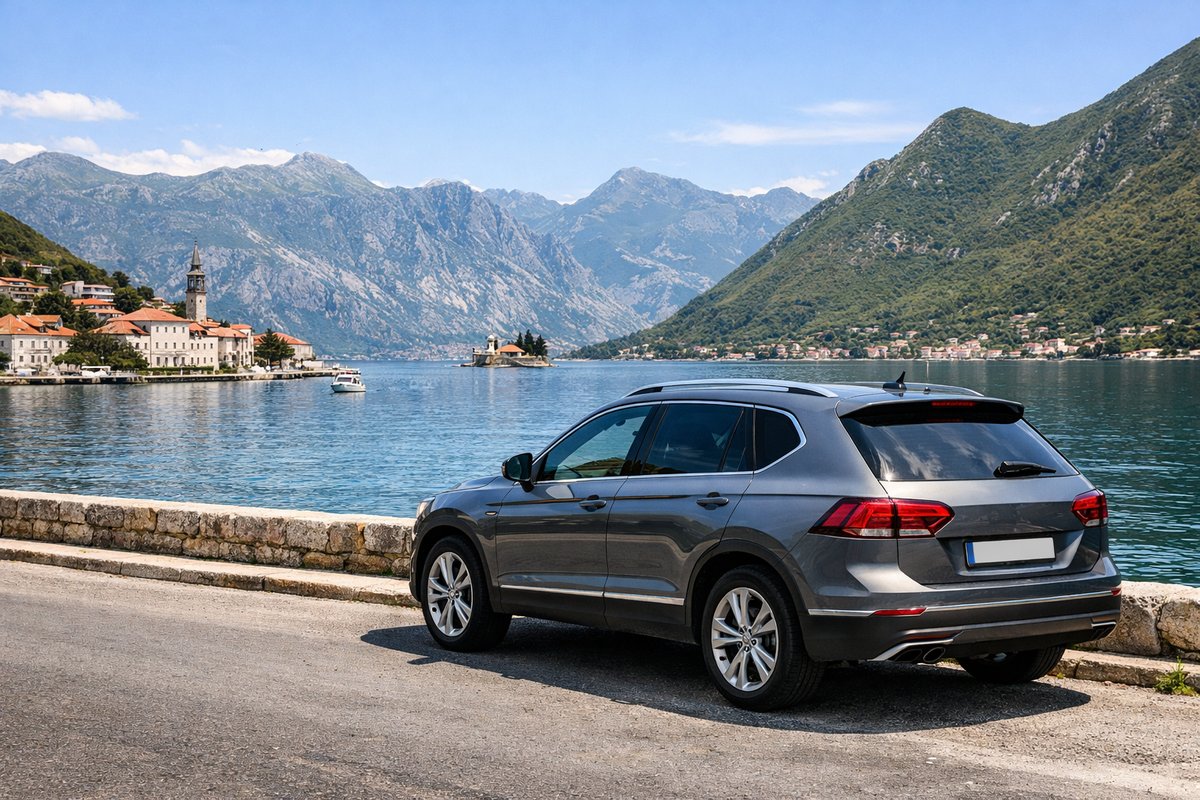 Autovermietung in Montenegro: Leitfaden 2025